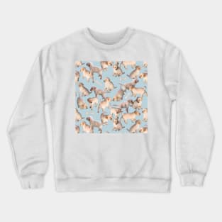 Too Many Puppies Crewneck Sweatshirt